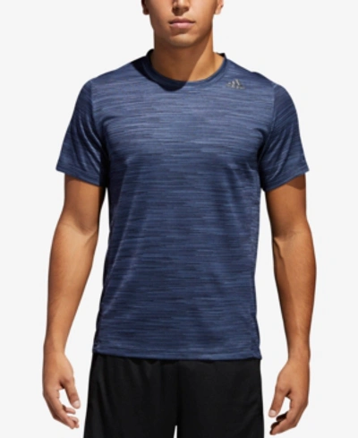 Shop Adidas Originals Adidas Climalite Tech T-shirt In Navy