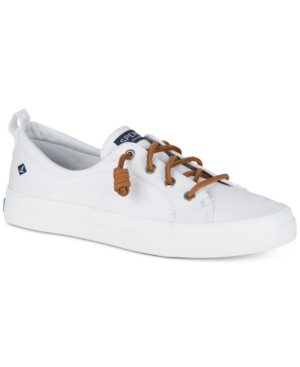 sperry leather sneakers womens