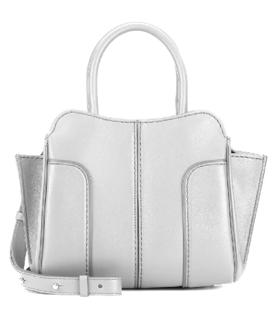 Shop Tod's Sella Mini Leather Shoulder Bag