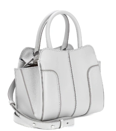 Shop Tod's Sella Mini Leather Shoulder Bag