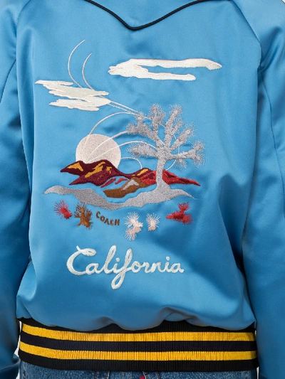Shop Coach Reversible California Puffer Jacket