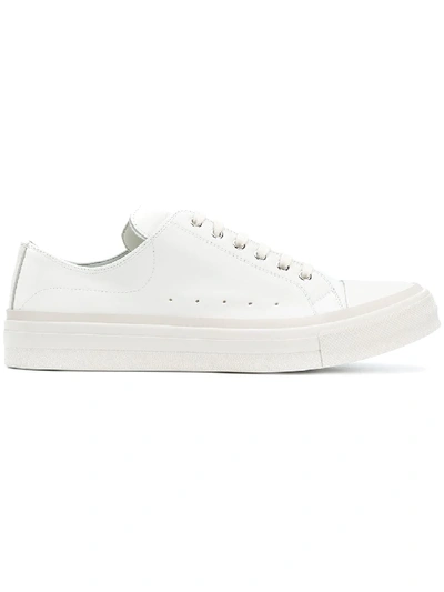 Shop Alexander Mcqueen Lace-up Sneakers - White