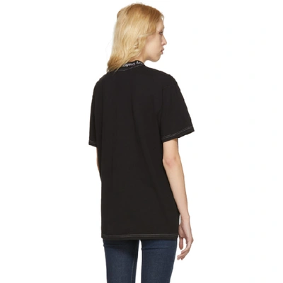 Shop Acne Studios Black Gojina Dyed T-shirt
