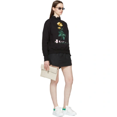 Shop Alexander Mcqueen White And Green Oversized Sneakers In 9463 Kew Gr