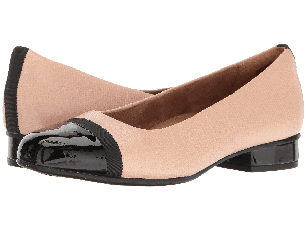 Clarks Keesha Rosa, Dusty Pink Leather 