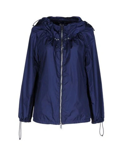 Shop Add Jacket In Dark Blue