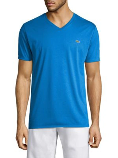 Shop Lacoste Pima Cotton Tee In Medway