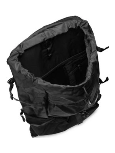 Shop Herschel Supply Co Logo Flap Backpack In Black