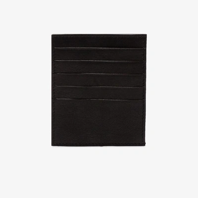 Shop Rick Owens Calf Leather Cardholder In Black