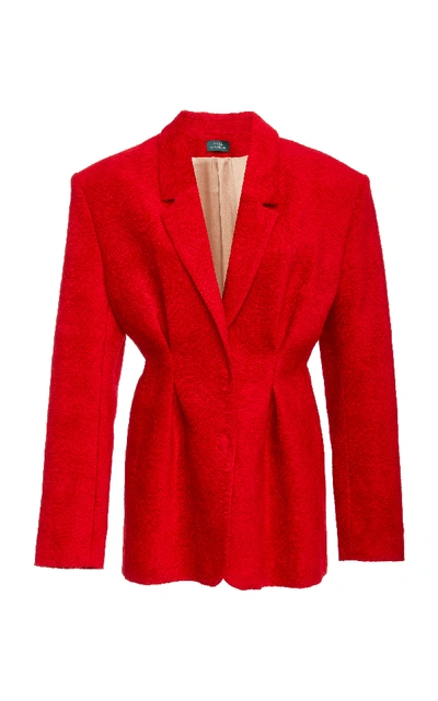 Shop Alena Akhmadullina Tailored Blazer In Red