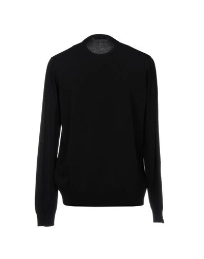 Shop Prada Sweater In Dark Blue