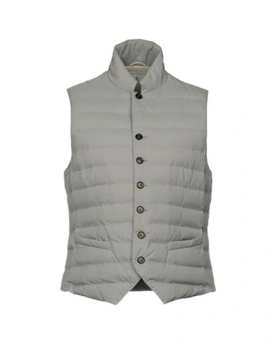 Shop Brunello Cucinelli Down Jackets In Light Grey