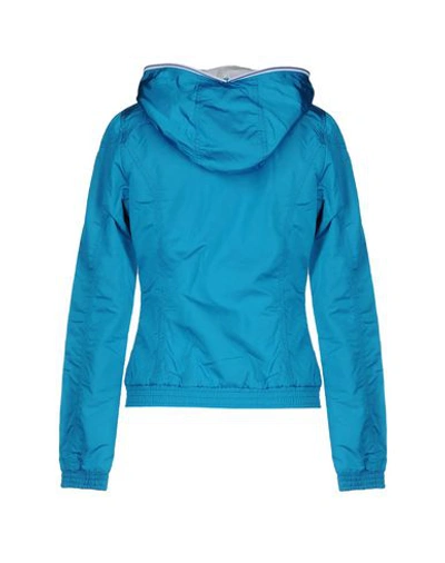 Shop Duvetica Down Jackets In Turquoise