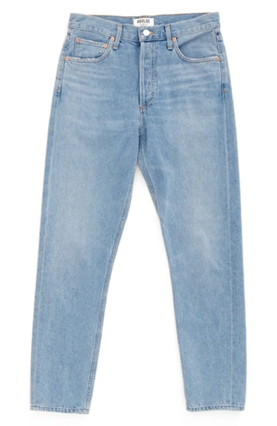 Shop Agolde Jamie High Rise Classic Jeans In Brooklyn