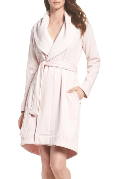 Shop Ugg 'blanche' Robe In Seashell Pink Heather