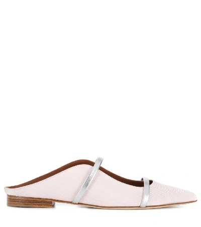 Shop Malone Souliers Maureen Moire Slippers