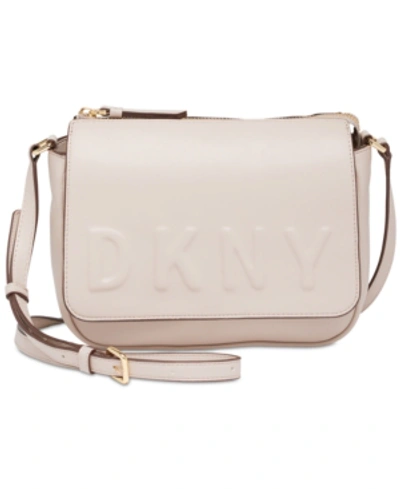 Shop Dkny Tilly Flap Small Crossbody, Created For Macy's In Carnation