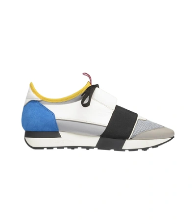 Shop Balenciaga Race Runners In Multi