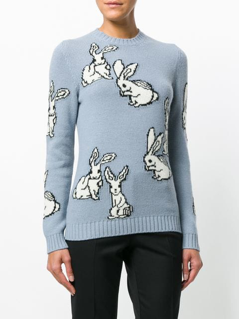 prada bunny sweater