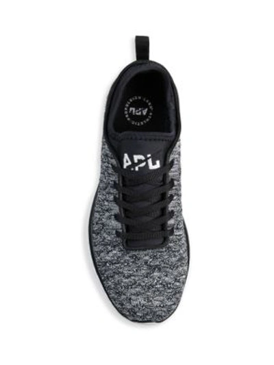 Shop Apl Athletic Propulsion Labs Techloom Phantom Sneakers In Navy White