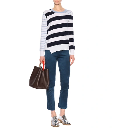 Shop 81 Hours Izzy Wool And Cashmere Sweater In Multicoloured