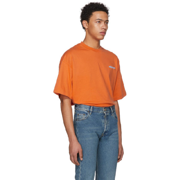T-shirt Orange Motif VIA 28 - Taille T3 - Neuf Avec étiquettes