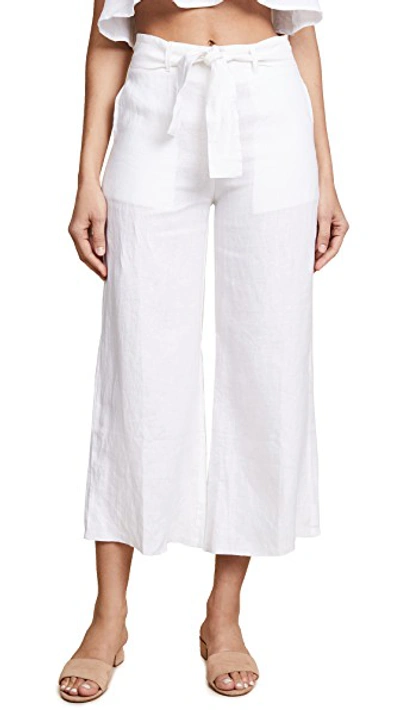 Shop Faithfull The Brand Como Pants In White