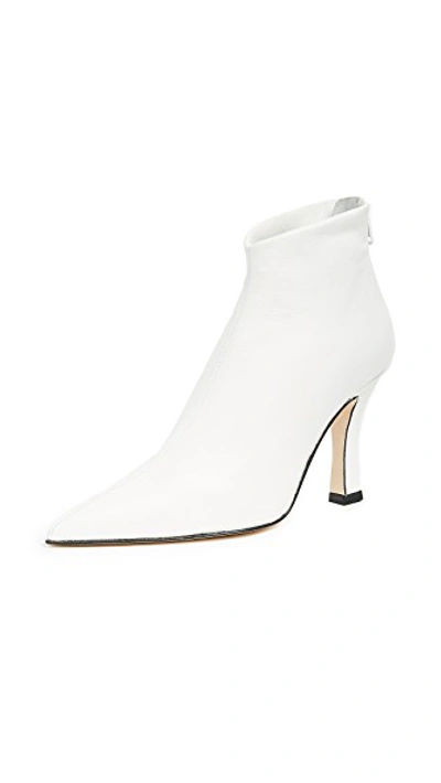Shop Helmut Lang Glove Booties In White