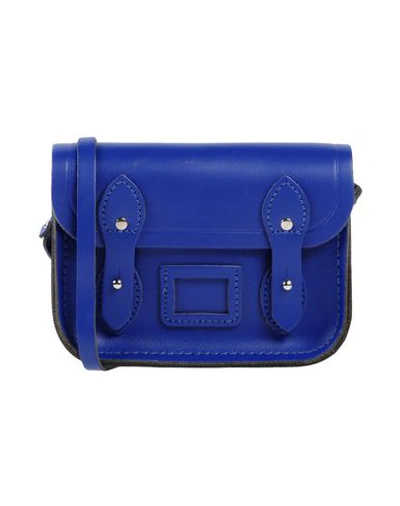 Shop Cambridge Satchel Handbag In Blue