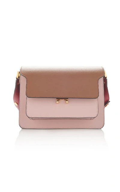 Shop Marni Shoulder Bag With Pockets In Pink