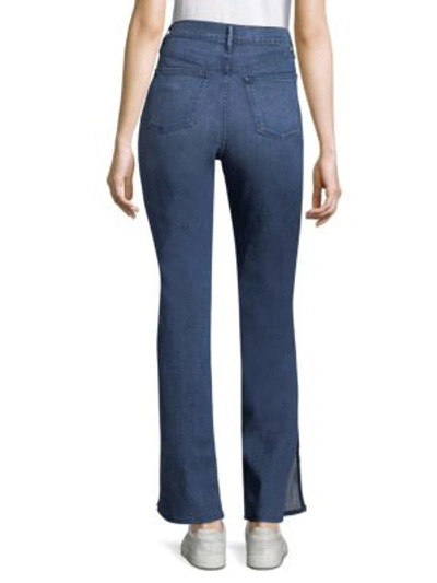 Shop 3x1 Adeline Split Flare Jeans In Leia