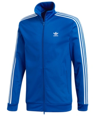 Shop Adidas Originals Men's Adicolor Beckenbauer Track Jacket In Royal