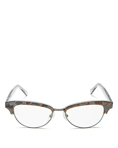 Shop Corinne Mccormack Karli Rimless Reader Sunglasses, 52mm In Transparent Gray