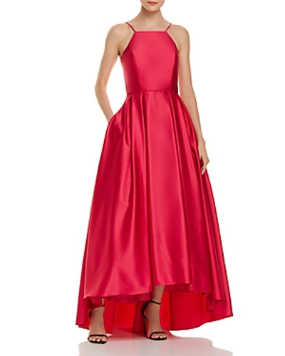 Shop Avery G Satin Ball Gown - 100% Exclusive In Cerise