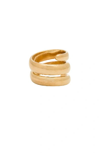 Shop Five And Two Jess Wrap Around Ring In Gold