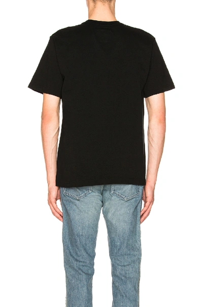Shop Sacai All In Due Course Tee In Black