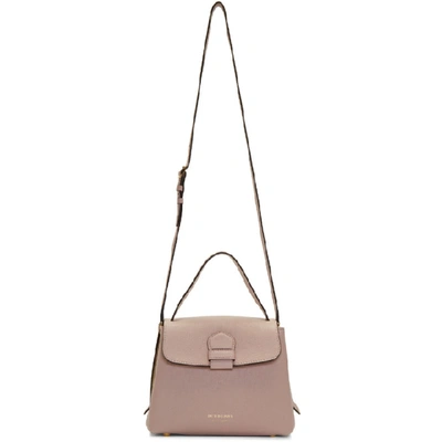 Shop Burberry Pink Small Camberley Bag In Pale Orchid