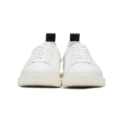 Shop Golden Goose White Starter Sneakers
