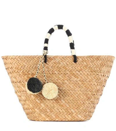 Shop Kayu St Tropez Straw Tote In Beige