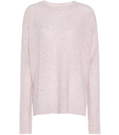 Shop Acne Studios Deniz Wool Sweater In Pink