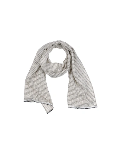 Shop Sessun Scarves In Ivory