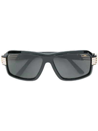 Cazal Square Shaped Sunglasses - Black In Black