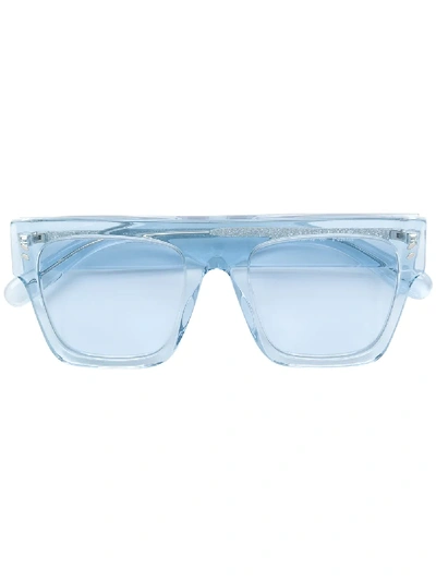 Shop Stella Mccartney Square Frame Sunglasses