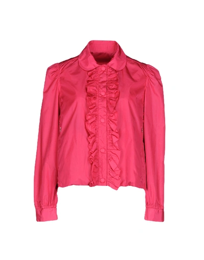 Shop Add Jacke In Fuchsia