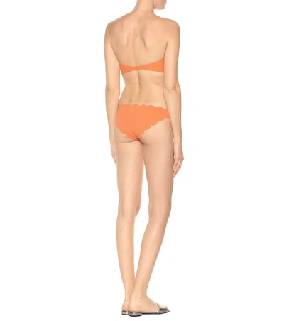 Shop Marysia Antibes Bikini Bottoms In Orange