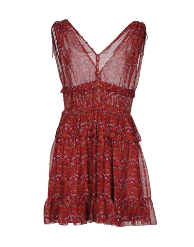 Shop Ulla Johnson Short Dress In Red