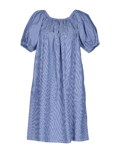Shop Douuod Short Dresses In Blue
