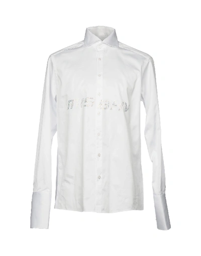 Shop Misbhv Solid Color Shirt In White