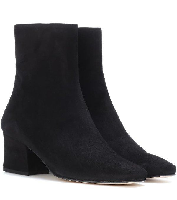 Dorateymur Sybil Leek Suede Ankle Boots In Black Suede ModeSens