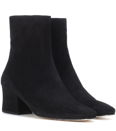 Dorateymur Sybil Leek Suede Ankle Boots In Black Suede | ModeSens